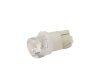 Светодиод 12V Т10W (MEGAPOWER) (W2,1x9,5d) 1 LED CONCAVE WHITE 6000K 10лм
