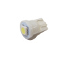 Светодиод 12V Т10W (MEGAPOWER) (W2,1x9,5d) 1 SMD 5050 WHITE 6000K 20лм