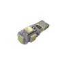 Светодиод 12V Т10W (MEGAPOWER) (W2,1x9,5d) 5 SMD 5050 WHITE 6000K с блок-м ошибок CANbus 100лм OLD